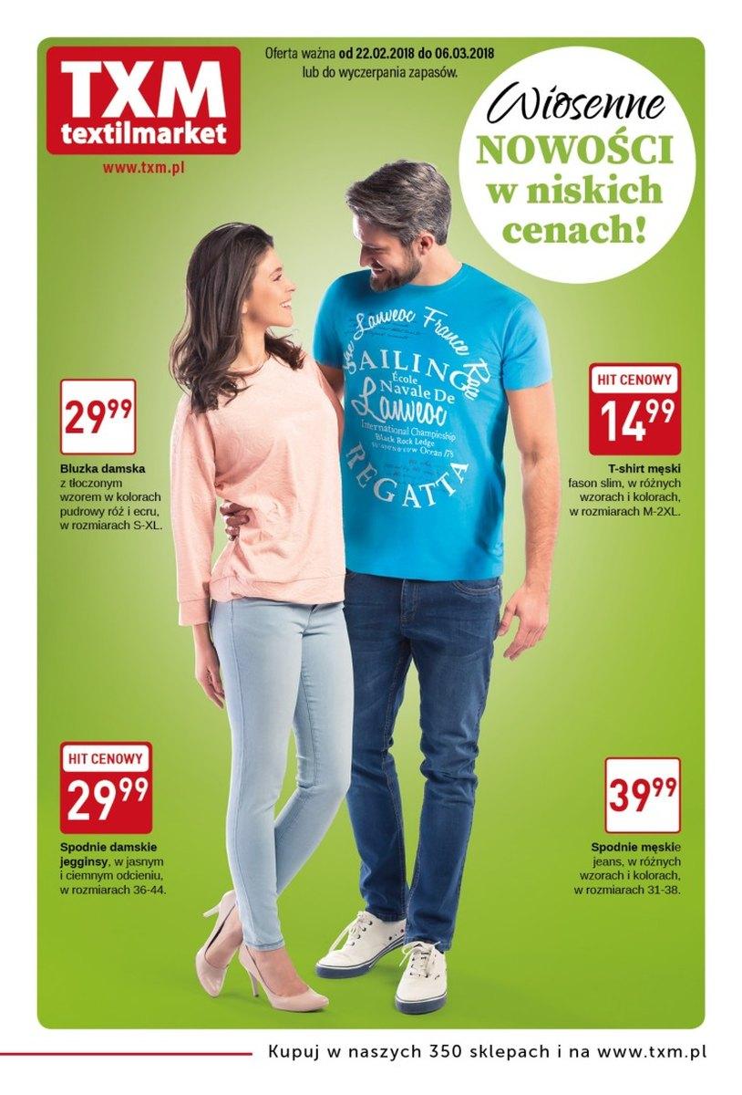 Gazetka promocyjna Textil Market str. 1