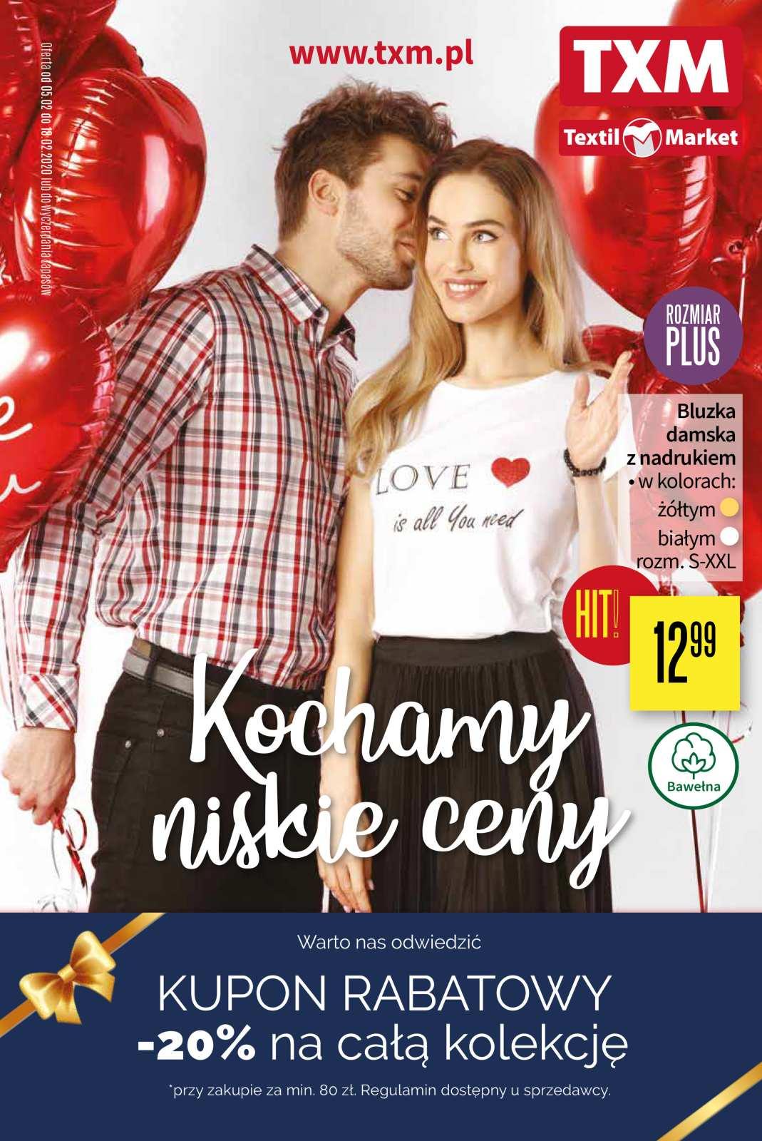 Gazetka promocyjna Textil Market str. 1