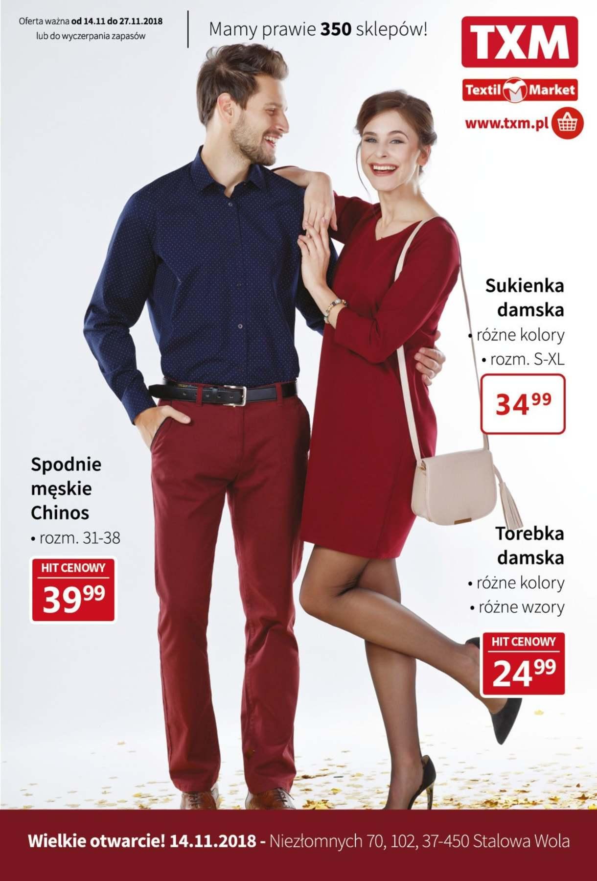 Gazetka promocyjna Textil Market str. 1