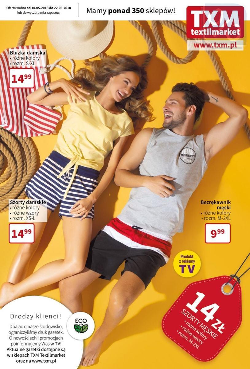Gazetka promocyjna Textil Market str. 1