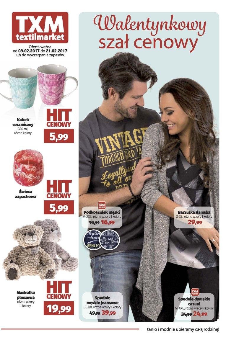 Gazetka promocyjna Textil Market str. 1