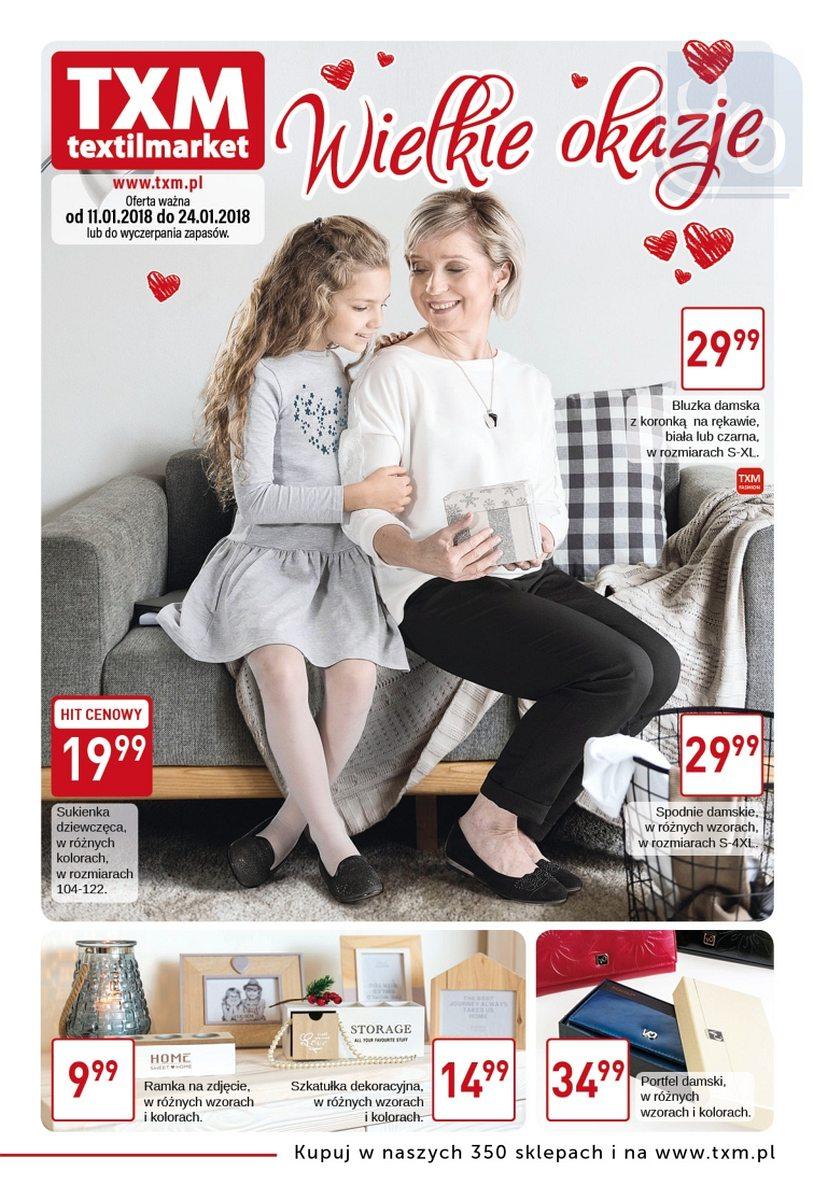 Gazetka promocyjna Textil Market str. 1
