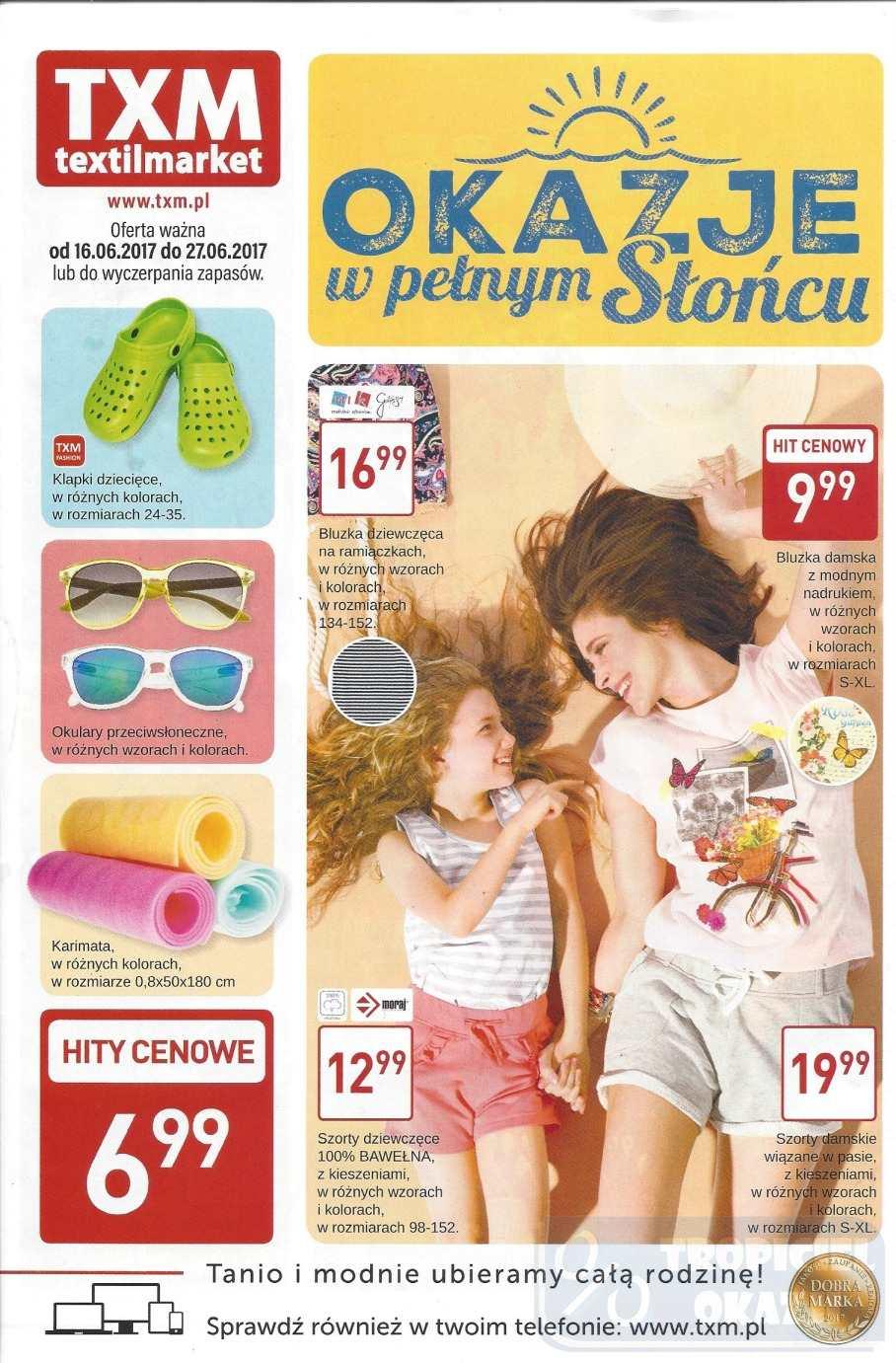 Gazetka promocyjna Textil Market str. 1