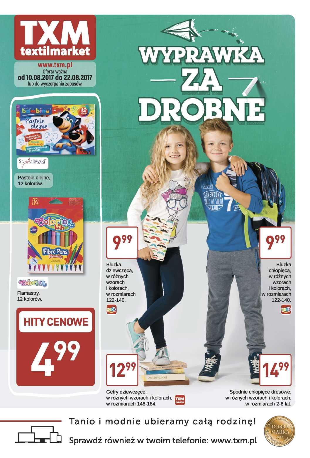 Gazetka promocyjna Textil Market str. 1