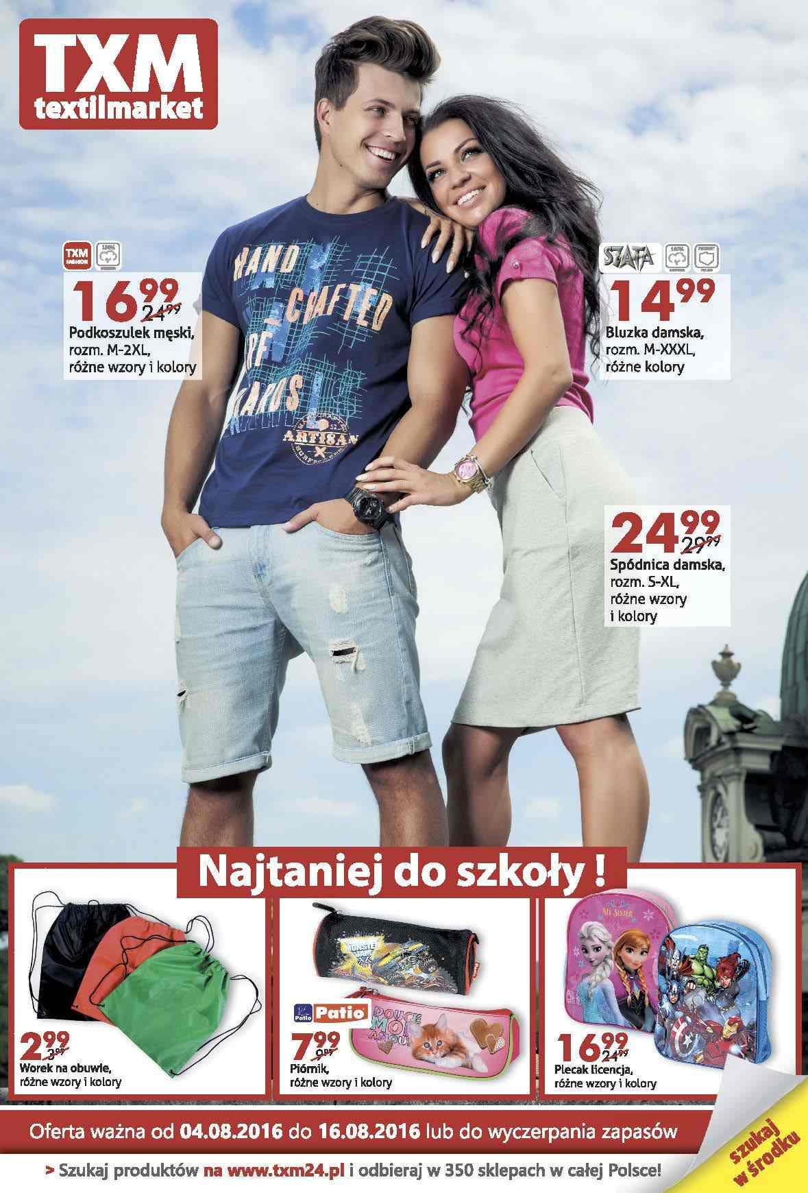 Gazetka promocyjna Textil Market str. 1