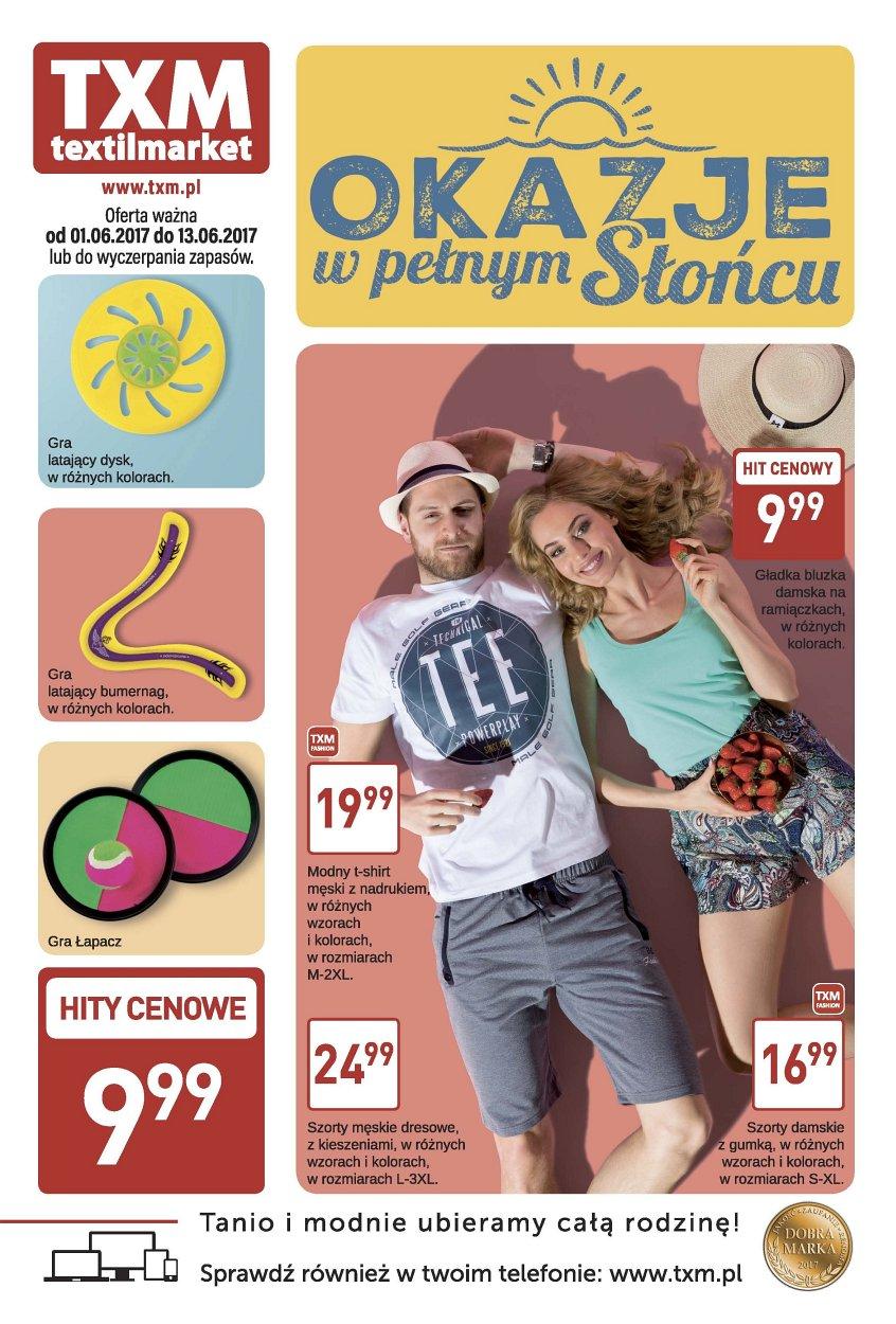 Gazetka promocyjna Textil Market str. 1