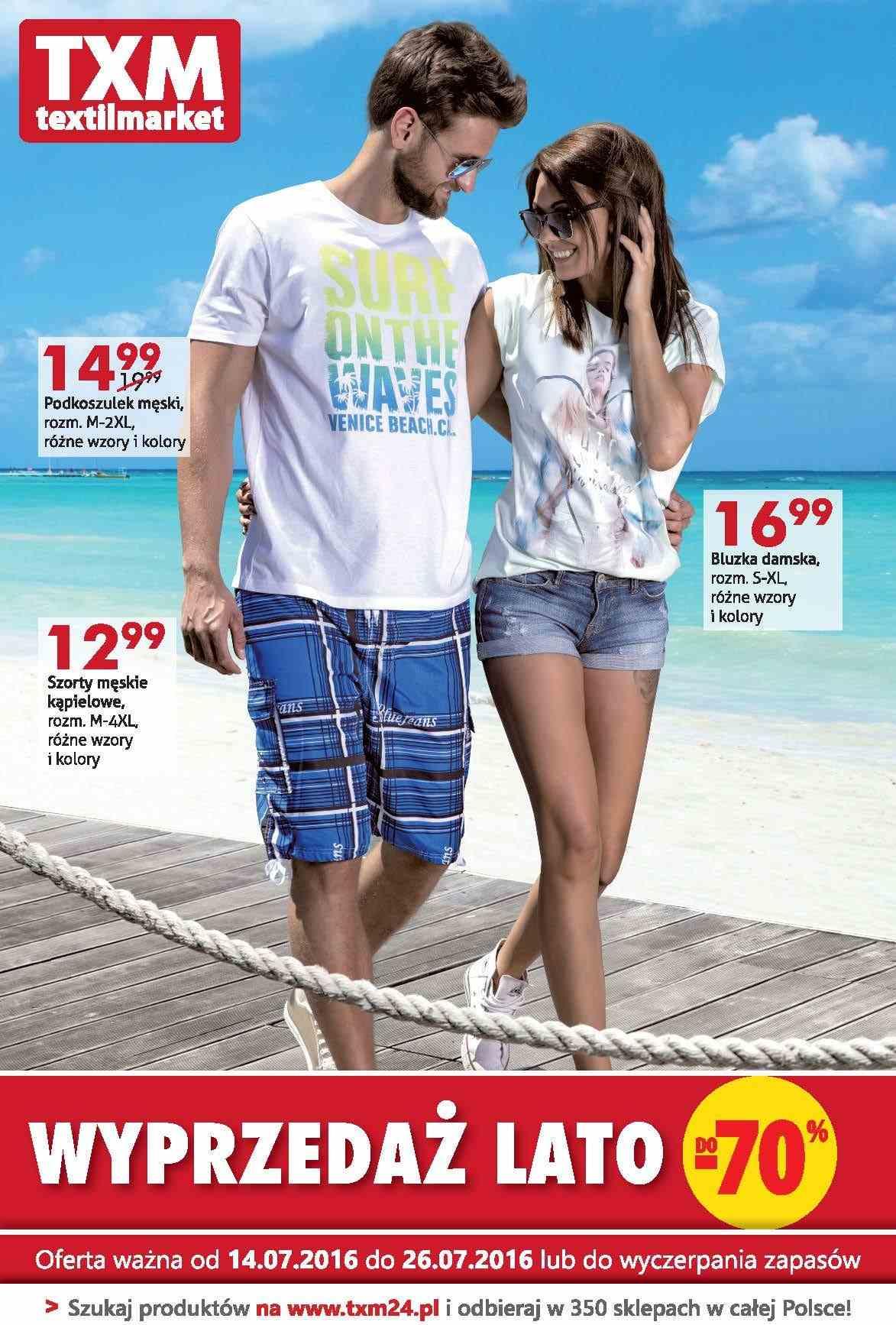 Gazetka promocyjna Textil Market str. 1