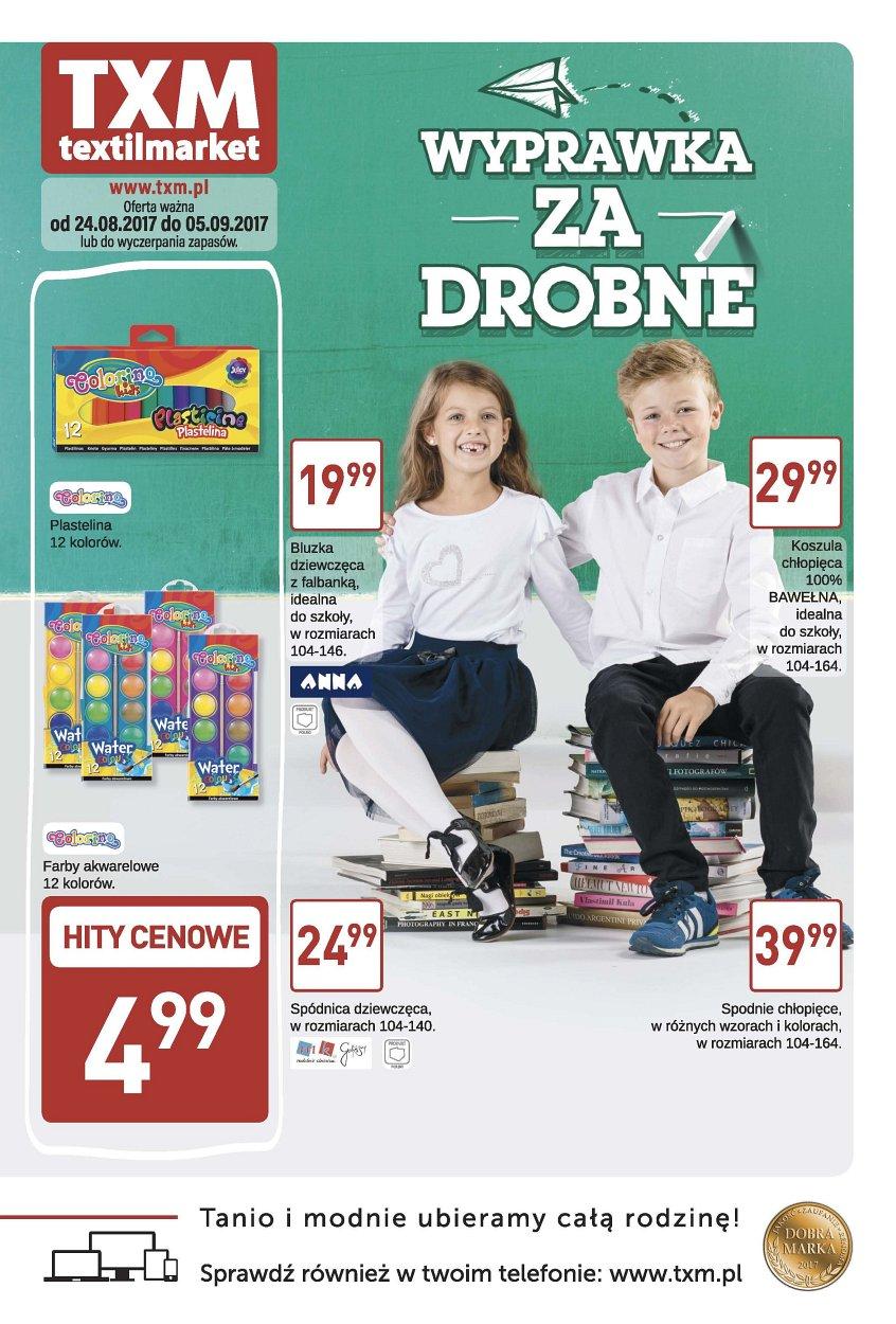 Gazetka promocyjna Textil Market str. 1