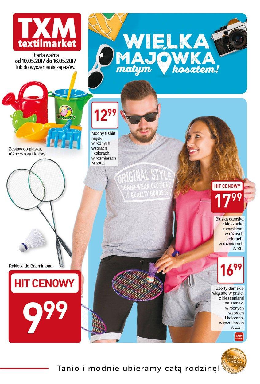 Gazetka promocyjna Textil Market str. 1
