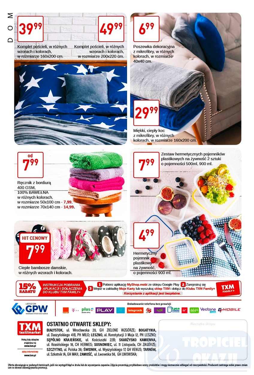 Gazetka promocyjna Textil Market str. 4