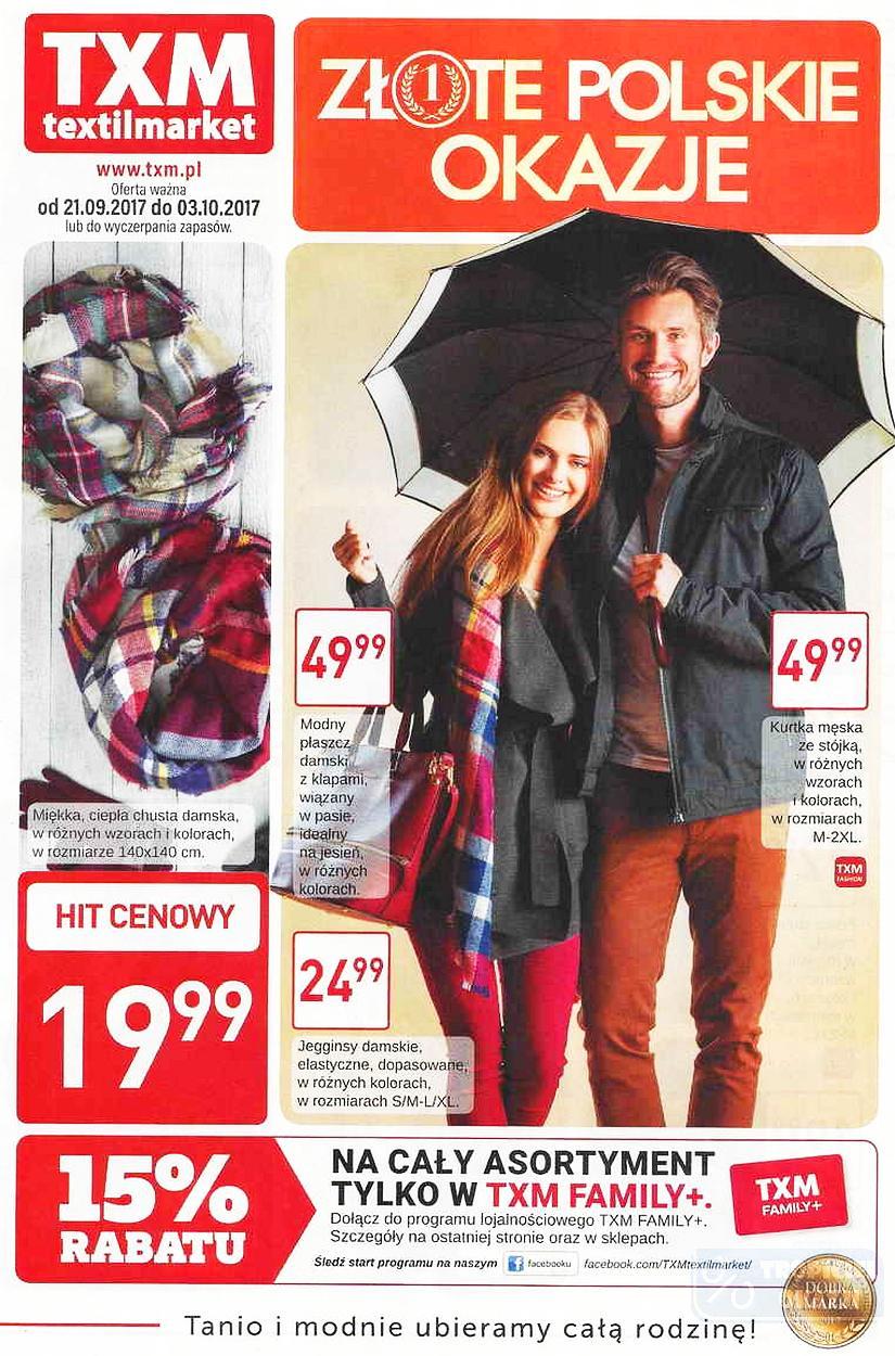 Gazetka promocyjna Textil Market str. 1