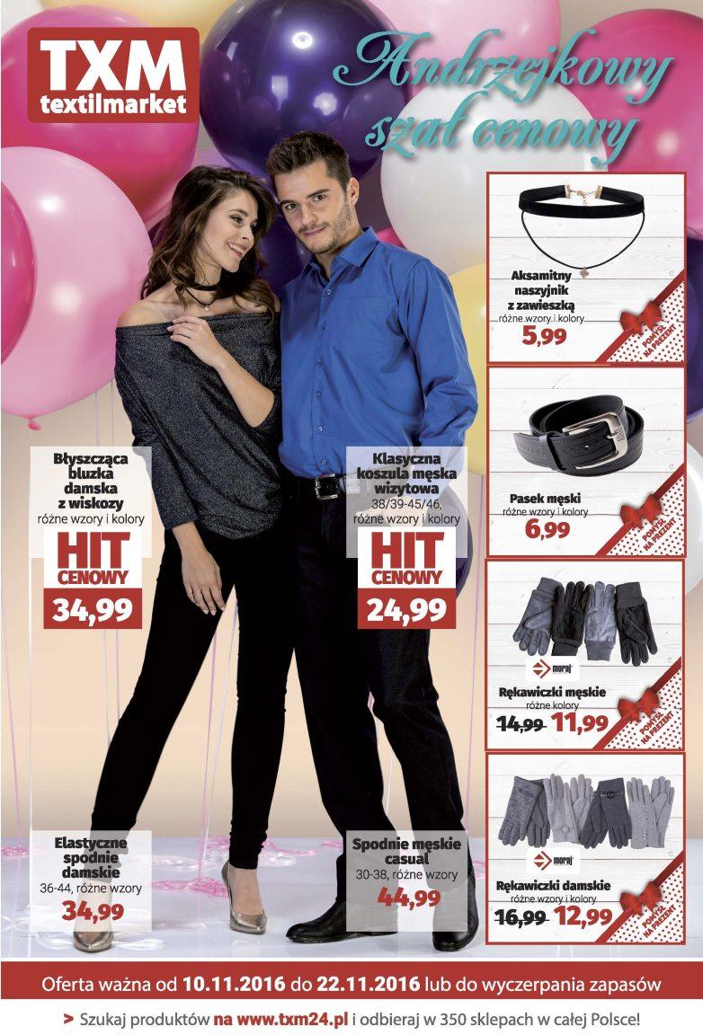 Gazetka promocyjna Textil Market str. 1