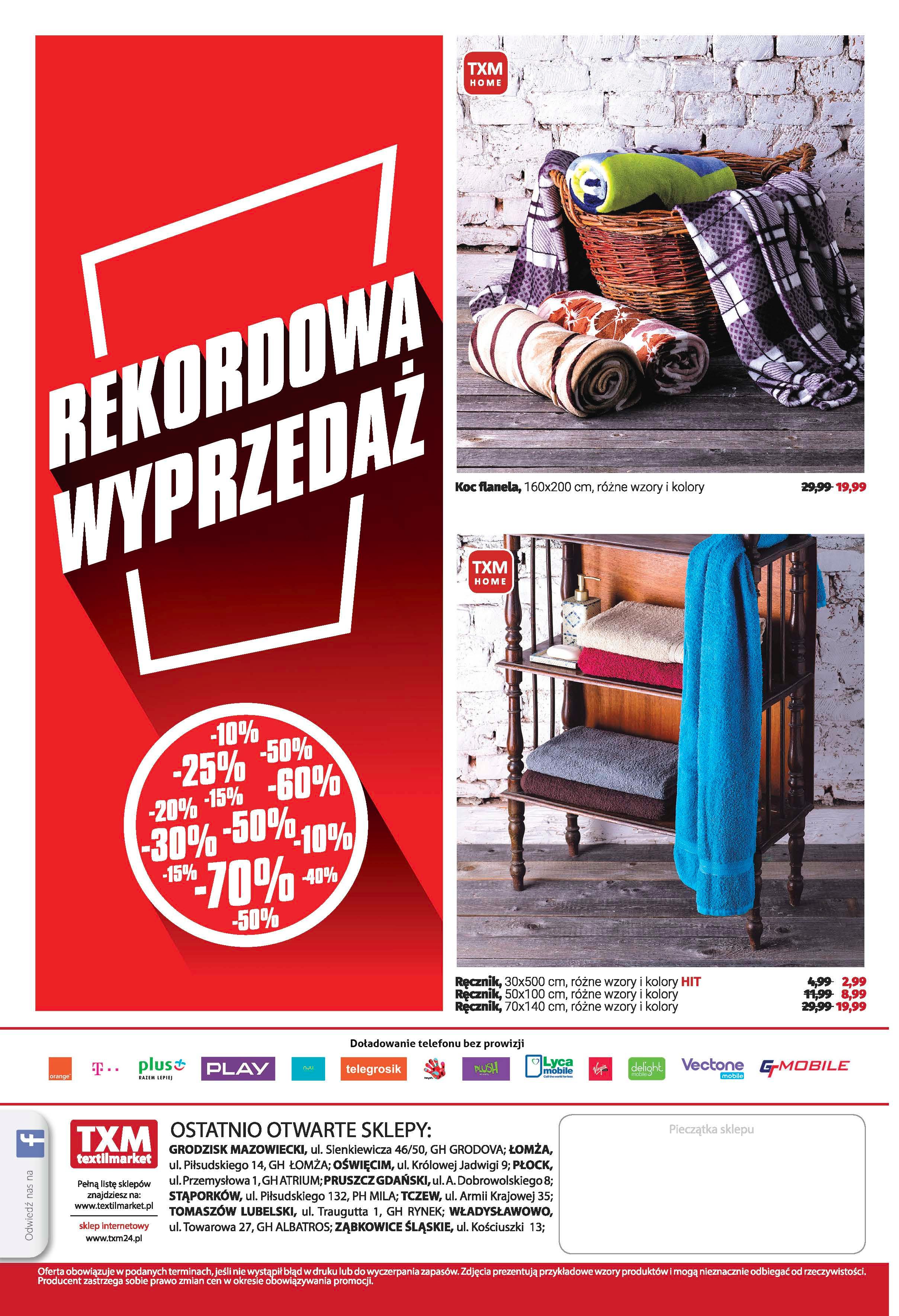Gazetka promocyjna Textil Market str. 4