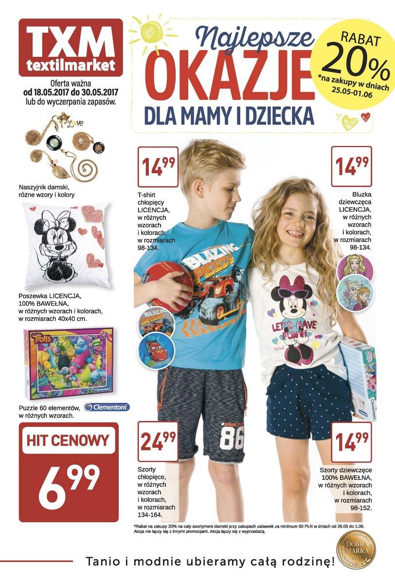 Gazetka promocyjna Textil Market str. 1