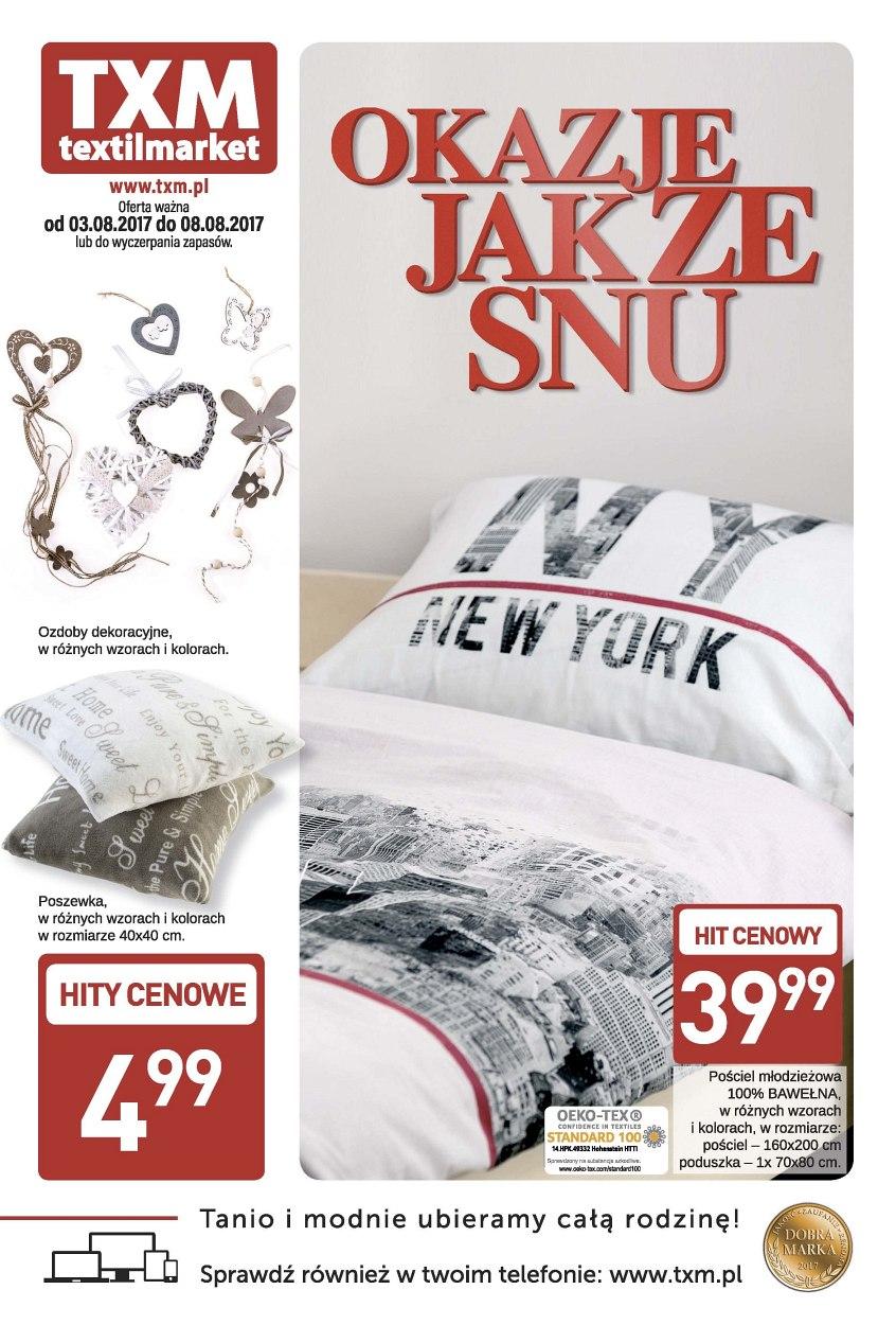 Gazetka promocyjna Textil Market str. 1